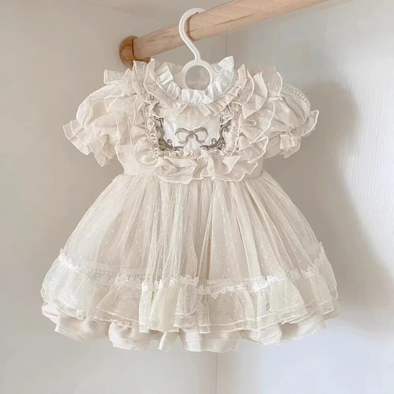 Children's Spanish Princess Dress Lolita Dress First Birthday Pomace Dress Flower Girl Dresses Kids Dresses for Girls Eid Dress
Children's Spanish Princess Dress Lolita Dress First Birthday Pomace Dress Flower Girl Dresses Kids Dresses for Girls Eid Dress