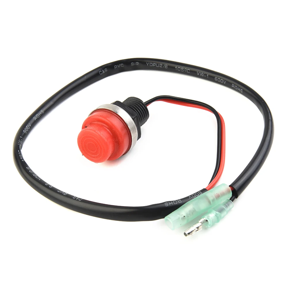 1x Outboard Engine Start Stop Switch Keyless Push Button Boat Marine Yacht Round Push Button Switch ,with 45cm/17.72inch Wire.
1x Outboard Engine Start Stop Switch Keyless Push Button Boat Marine Yacht Round Push Button Switch ,with 45cm/17.72inch Wire.
