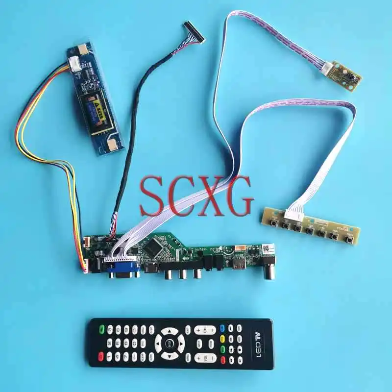 Плата контроллера матрицы ЖК-дисплея для HSD170MGW1 LTN170X3 1440*900 2CCFL VGA AV USB HDMI-совместимый 30Pin LVDS 17 "Комплект «сделай сам»
Плата контроллера матрицы ЖК-дисплея для HSD170MGW1 LTN170X3 1440*900 2CCFL VGA AV USB HDMI-совместимый 30Pin LVDS 17 "Комплект «сделай сам»