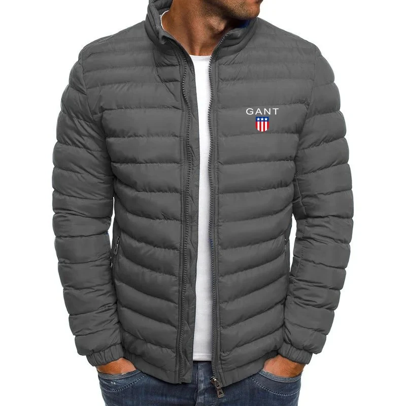 High quality new lightweight warm cotton jacket Men's standing collar down jacket Casual men's horizontal stripe down jacket
High quality new lightweight warm cotton jacket Men's standing collar down jacket Casual men's horizontal stripe down jacket