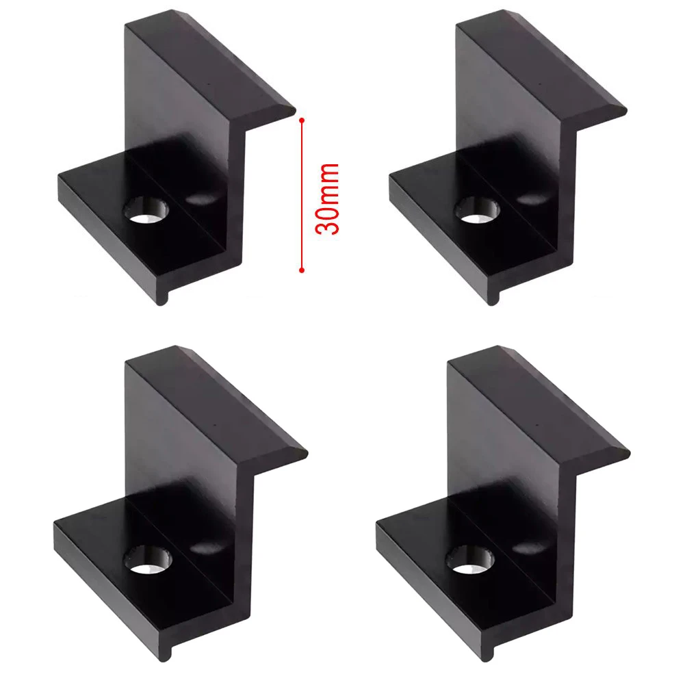 4Pcs Solar Panel Mounting Brackets Photovoltaic Solar Panel Racking Mounts Accessories PV End Clamp Z Bracket Aluminum Alloy
4Pcs Solar Panel Mounting Brackets Photovoltaic Solar Panel Racking Mounts Accessories PV End Clamp Z Bracket Aluminum Alloy