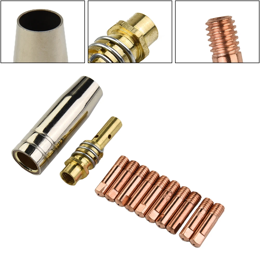 Newest Protable Reliable Top Sale Useful High Quality Welding Accessories Gas M6 0.8x25mm 12pcs/Set 15AK Contact
Newest Protable Reliable Top Sale Useful High Quality Welding Accessories Gas M6 0.8x25mm 12pcs/Set 15AK Contact