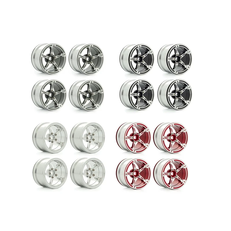 4Pcs Metal 2.2 Beadlock Wheel Rim Hub for 1/10 RC Crawler Car Axial SCX10 RR10 Wraith Traxxas TRX-4 Upgrade Parts
4Pcs Metal 2.2 Beadlock Wheel Rim Hub for 1/10 RC Crawler Car Axial SCX10 RR10 Wraith Traxxas TRX-4 Upgrade Parts