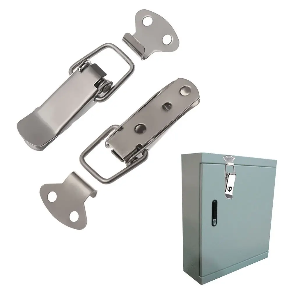 1PC Door Window Spring Stainless Steel Cabinet Box Case Box Buckle Luggage Accessories Lock Hasp
1PC Door Window Spring Stainless Steel Cabinet Box Case Box Buckle Luggage Accessories Lock Hasp