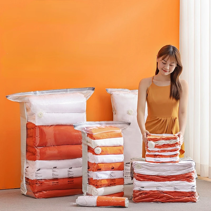 Foldable Vacuum Compression Bag Home Wardrobe Space-saving Moving Packing Storage Bag Sealing Leak Proof No Vacuum Tool Required
Foldable Vacuum Compression Bag Home Wardrobe Space-saving Moving Packing Storage Bag Sealing Leak Proof No Vacuum Tool Required