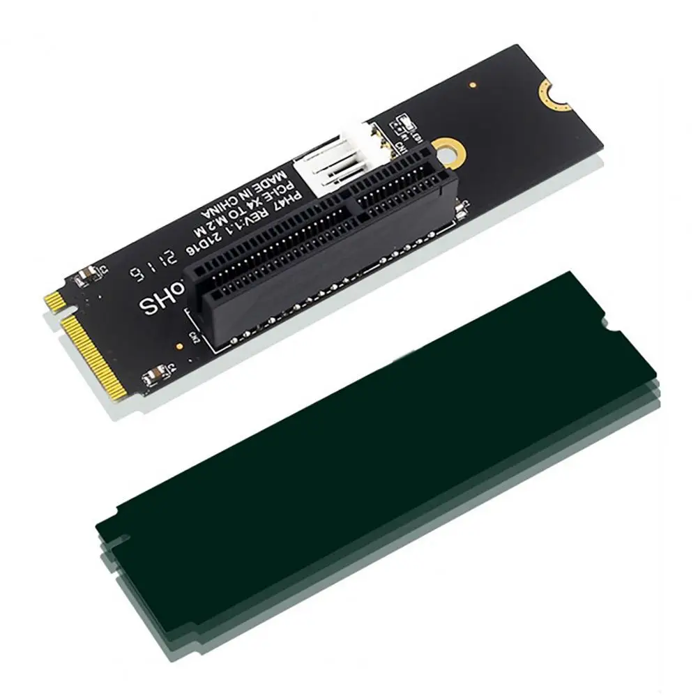 Профессиональная высокоскоростная Плата расширения M.2 SSD NGFF к PCI-E X4 слот-адаптер с кабелем для настольного компьютера
Профессиональная высокоскоростная Плата расширения M.2 SSD NGFF к PCI-E X4 слот-адаптер с кабелем для настольного компьютера