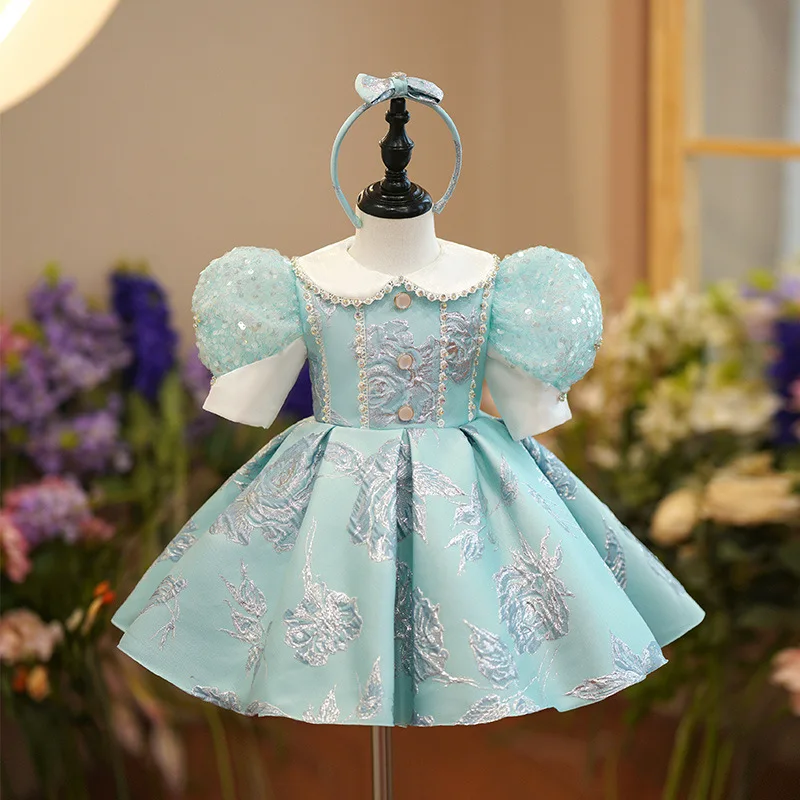 2023 Infants Gala Dress for Girls Children Floral Printed Ball Gown Toddlers First Birthday Partywear Kids Girl Banquet Dresses
2023 Infants Gala Dress for Girls Children Floral Printed Ball Gown Toddlers First Birthday Partywear Kids Girl Banquet Dresses