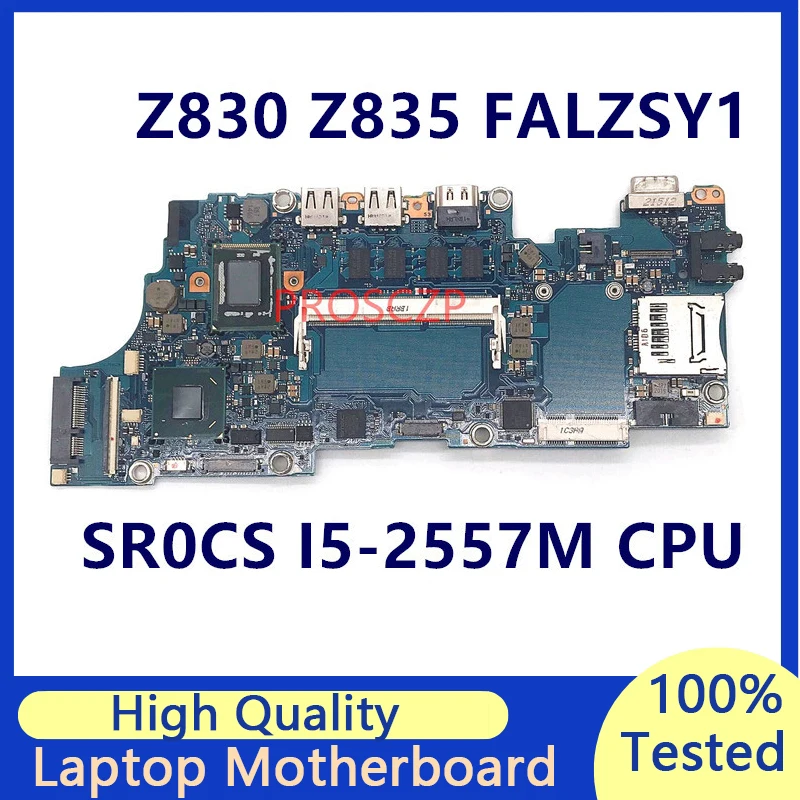 Mainboard For Toshiba Z830 Z835 FALZSY1 A3162A Laptop Motherboard With SR0CS I5-2557M CPU QM67 100% Fully Tested Working Well 
Mainboard For Toshiba Z830 Z835 FALZSY1 A3162A Laptop Motherboard With SR0CS I5-2557M CPU QM67 100% Fully Tested Working Well