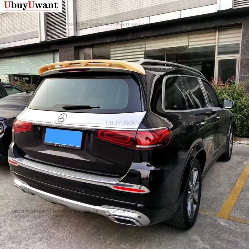 Спойлер для Mercedes X167 GLS-class GLS400 400d 450 480 580 600 2019-2021, высококачественный спойлер из АБС-пластика, внешние аксессуары
Спойлер для Mercedes X167 GLS-class GLS400 400d 450 480 580 600 2019-2021, высококачественный спойлер из АБС-пластика, внешние аксессуары