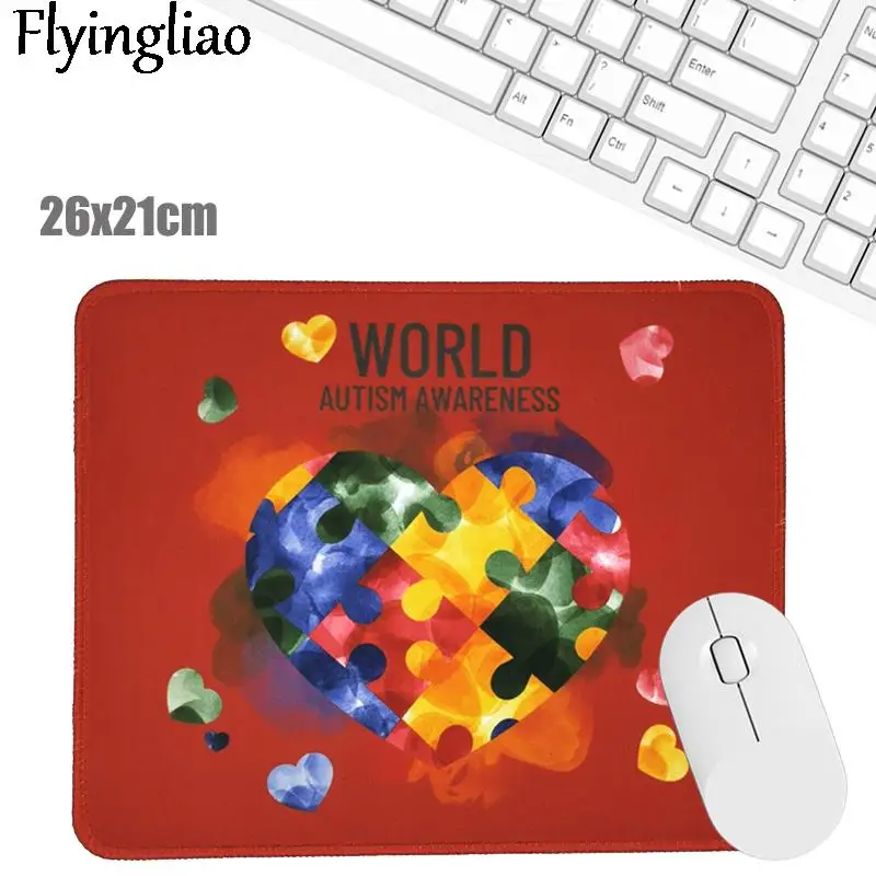 Autism Awareness Red Heart Cute desk pad mouse pad laptop mouse pad keyboard desktop protector school office supplies
Autism Awareness Red Heart Cute desk pad mouse pad laptop mouse pad keyboard desktop protector school office supplies