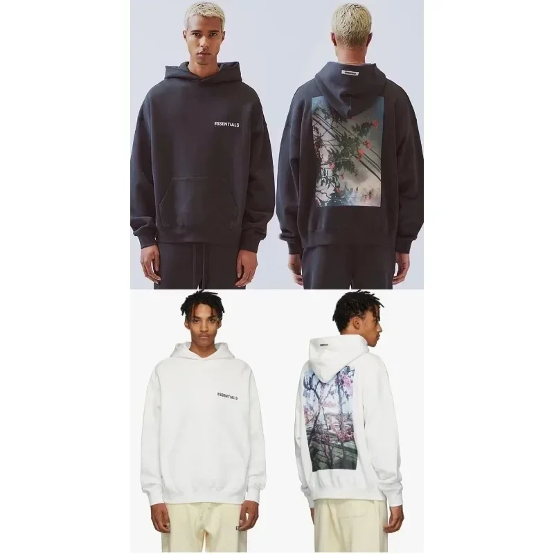ESSENTIALS Fw21 Men's Hoodies Sweatshirt Best Quality 100% Cotton Back Colorful Flower Pattern Hip Hop Loose Unisex Hoodie
ESSENTIALS Fw21 Men's Hoodies Sweatshirt Best Quality 100% Cotton Back Colorful Flower Pattern Hip Hop Loose Unisex Hoodie