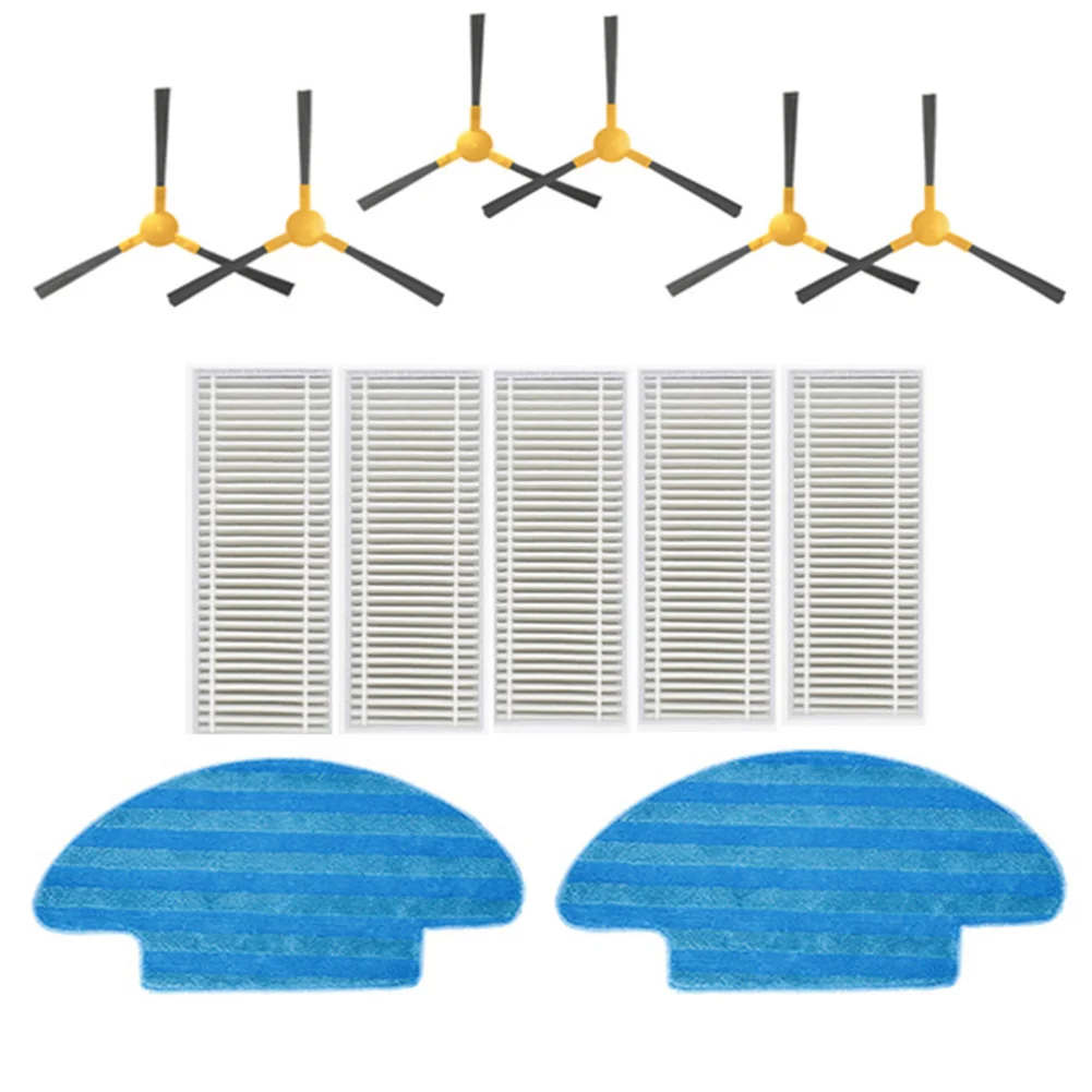 Durability High Quality Brand New Filters Side Brush 1 Set 2 To 3 Months 2*Mop Cloths 6*Side Brushes Practical
Durability High Quality Brand New Filters Side Brush 1 Set 2 To 3 Months 2*Mop Cloths 6*Side Brushes Practical