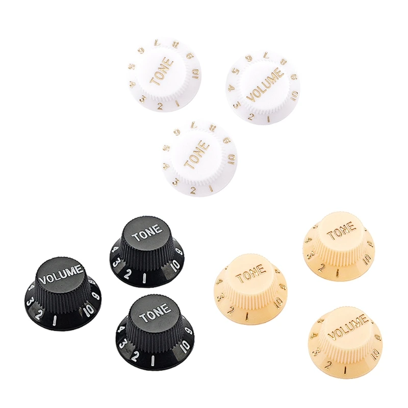 Guitar Volume Tone Control Knobs Guitar Knobs for Fen-der S-trat Electric Guitar Parts Bass Control Knob
Guitar Volume Tone Control Knobs Guitar Knobs for Fen-der S-trat Electric Guitar Parts Bass Control Knob