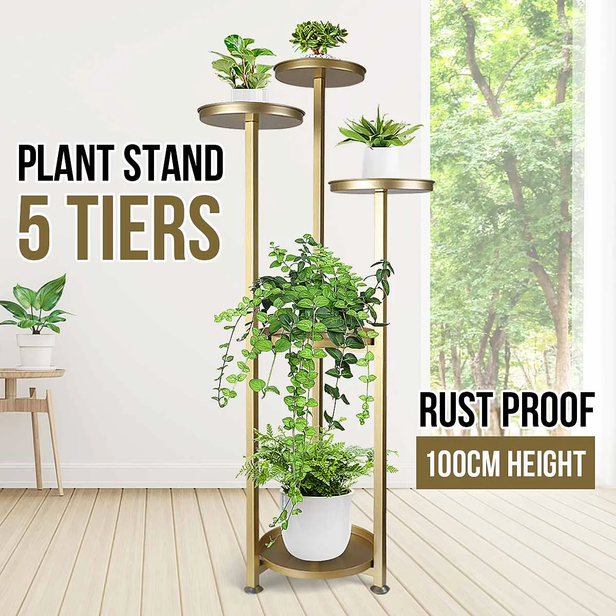 5 Tiers Flower Holders Plant Rack Display Shelf Floor Protection Flower Shelf Pot Stand Indoor Outdoor Furniture Balcony Decor
5 Tiers Flower Holders Plant Rack Display Shelf Floor Protection Flower Shelf Pot Stand Indoor Outdoor Furniture Balcony Decor