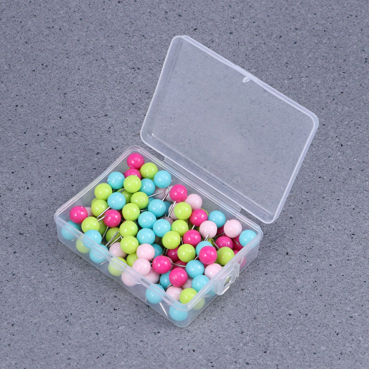 100pcs 10mm Colorful Pushpins Drawing Pins Corkboard Maps Posters Pushpins Decorative Thumbtacks for Office
100pcs 10mm Colorful Pushpins Drawing Pins Corkboard Maps Posters Pushpins Decorative Thumbtacks for Office