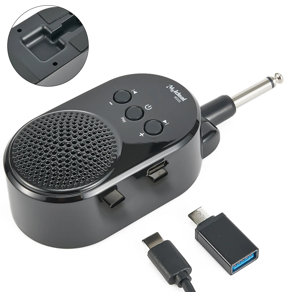 Mini Guitar Amplifier USB Rechargeable Guitar Transmitter Receiver Built-in Battery For Electric Guitar Bass Accessories
Mini Guitar Amplifier USB Rechargeable Guitar Transmitter Receiver Built-in Battery For Electric Guitar Bass Accessories