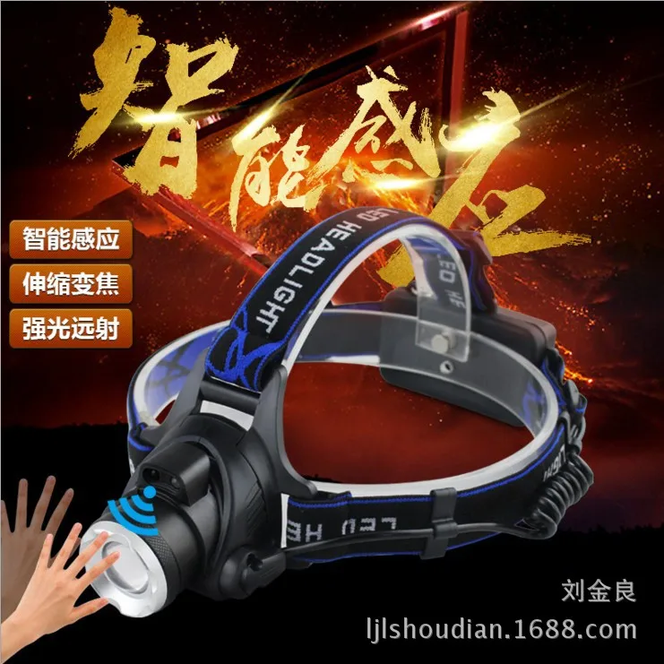 Powerful Led Headlamp Rechargeable Zoom Shot Hiking Fishing Headlamp Motion Sensor Latarka Czolowa Outdoor Lighting DE50TD
Powerful Led Headlamp Rechargeable Zoom Shot Hiking Fishing Headlamp Motion Sensor Latarka Czolowa Outdoor Lighting DE50TD