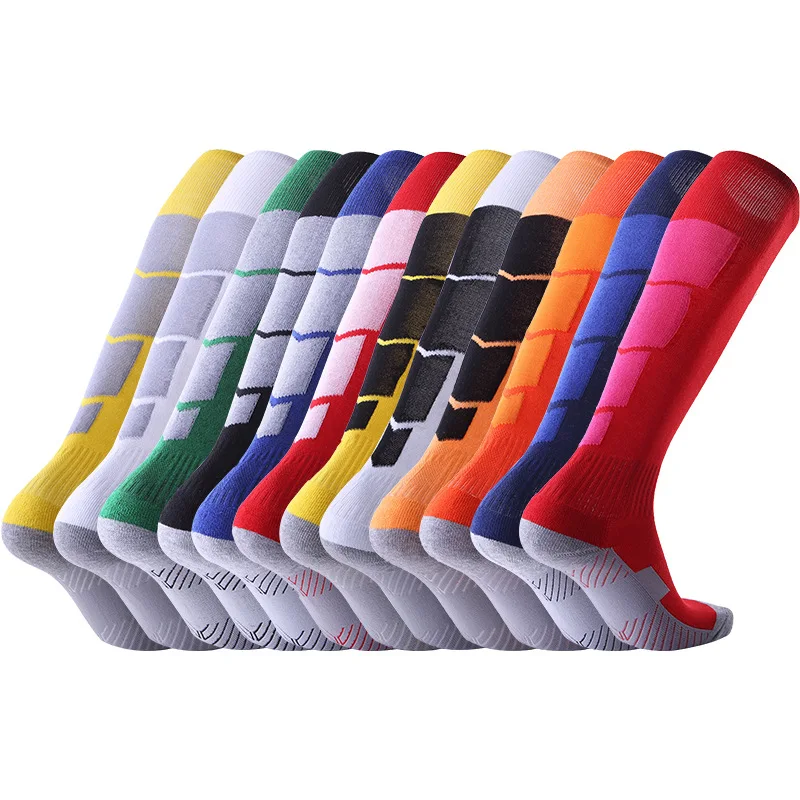 High-quality Non-slip Adult Football Socks Men's Thickened Over-the-knee Stockings Sweat-absorbing and Wear-resistant Sports
High-quality Non-slip Adult Football Socks Men's Thickened Over-the-knee Stockings Sweat-absorbing and Wear-resistant Sports