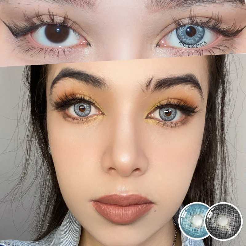 UYAAI 2022 New 1 Pair Colored Contact Lenses Natural Eye Contact Brown Lenses Blue Lenses Gray Eye Lense Yearly Sales
UYAAI 2022 New 1 Pair Colored Contact Lenses Natural Eye Contact Brown Lenses Blue Lenses Gray Eye Lense Yearly Sales