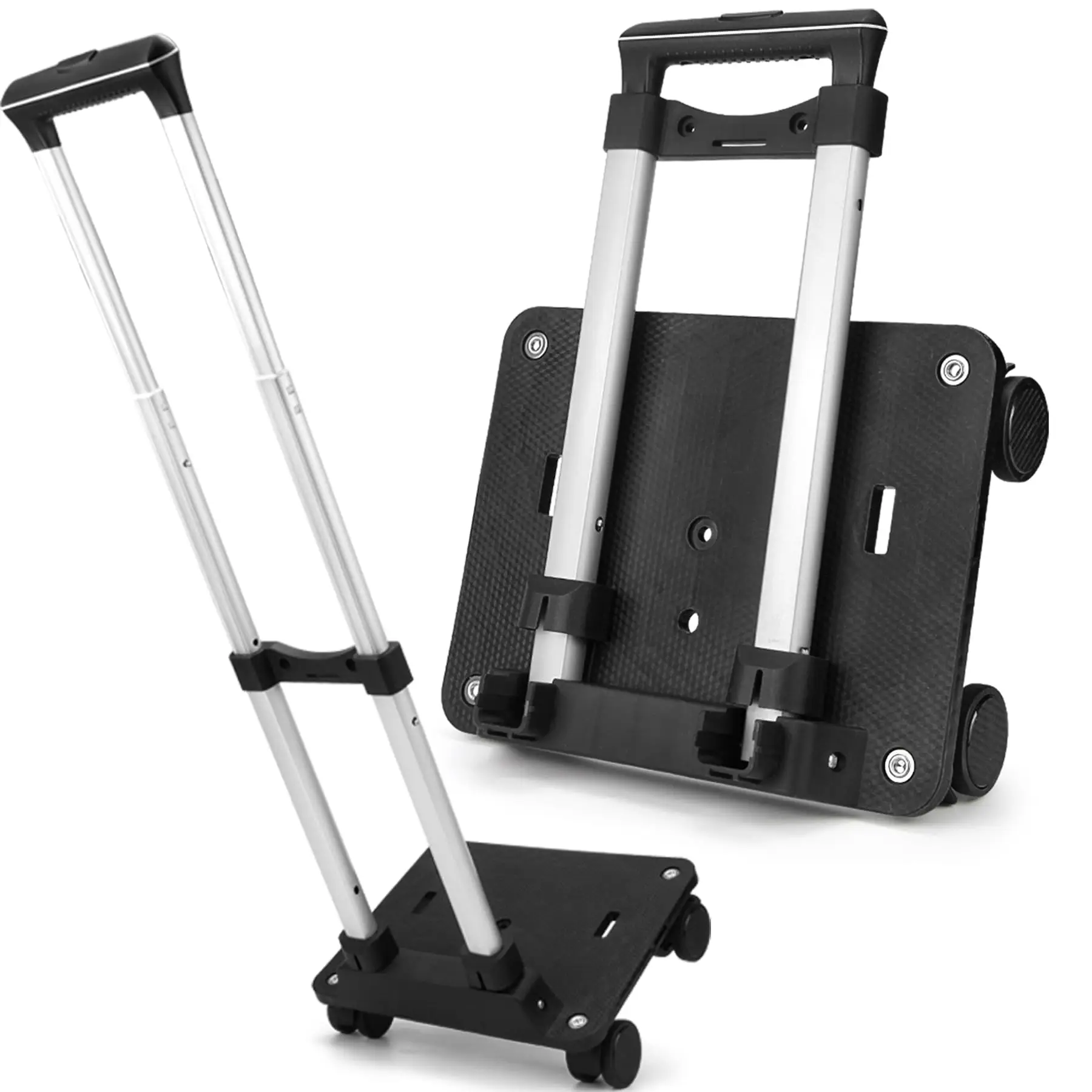 Утолщенная складная тележка для рюкзака 360° ° Тележка с плавным вращением, прочная тележка для покупок, тележка для покупок для перемещения офисных путешествий
Утолщенная складная тележка для рюкзака 360° ° Тележка с плавным вращением, прочная тележка для покупок, тележка для покупок для перемещения офисных путешествий