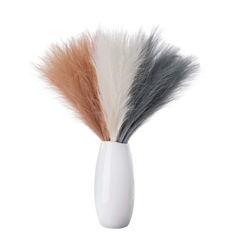 Artificial Pampas Grass Fluffy Faux Pampas Grass Decor for Vase Home Bedroom Wedding Party Indoor Decoration Dried Flower Reed
Artificial Pampas Grass Fluffy Faux Pampas Grass Decor for Vase Home Bedroom Wedding Party Indoor Decoration Dried Flower Reed