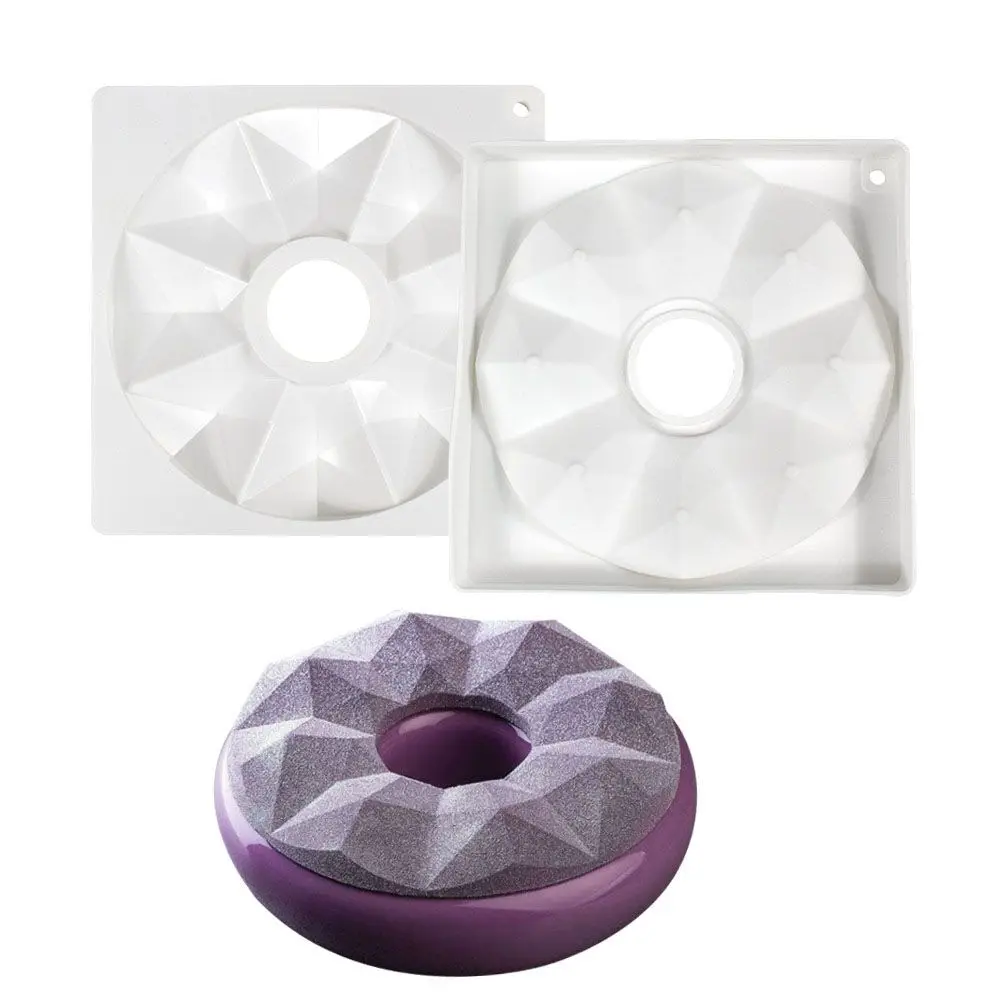Epoxy Resin Valentine's Day 3D Geometric Jelly Dome Round Diamond Shape Silicone Mold Silicone Cake Mold Mousse Mould
Epoxy Resin Valentine's Day 3D Geometric Jelly Dome Round Diamond Shape Silicone Mold Silicone Cake Mold Mousse Mould