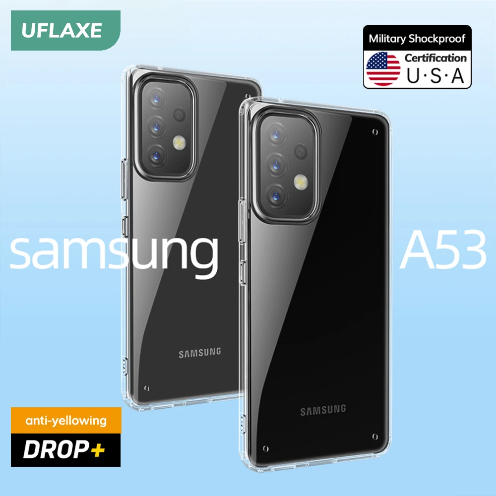 Противоударный жесткий чехол UFLAXE для Samsung Galaxy A23 / A33 / A53/A73, немецкая версия, 4K HD, прозрачная задняя крышка, противоударный Желтый корпус
Противоударный жесткий чехол UFLAXE для Samsung Galaxy A23 / A33 / A53/A73, немецкая версия, 4K HD, прозрачная задняя крышка, противоударный Желтый корпус