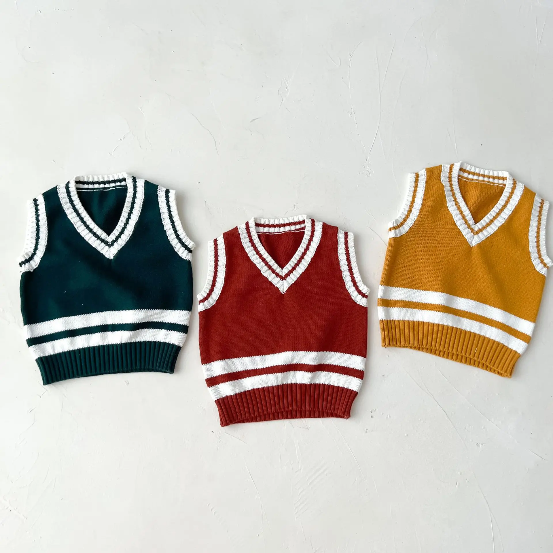 2022 Autumn Winter New Newborn Boy Knitted Vest Girl Infant Sleeveless Fashion Tops Children Cotton Casual Waistcoats Costume
2022 Autumn Winter New Newborn Boy Knitted Vest Girl Infant Sleeveless Fashion Tops Children Cotton Casual Waistcoats Costume