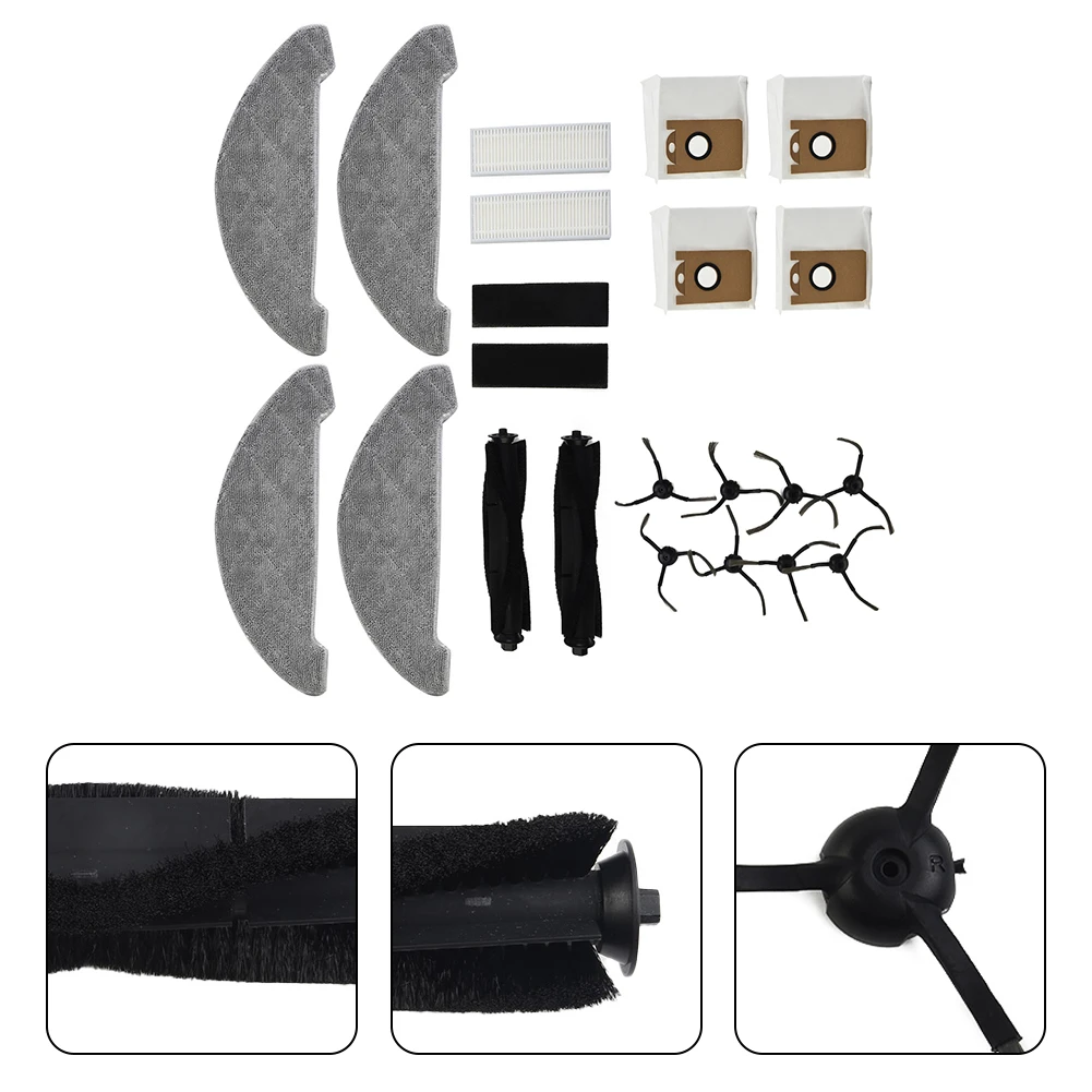 For Neabot N2 Robotic Vacuum Cleaner Filter Dust Bag Roller Brush Sponge Mop Cloths Side Brushes Kit Accessories
For Neabot N2 Robotic Vacuum Cleaner Filter Dust Bag Roller Brush Sponge Mop Cloths Side Brushes Kit Accessories
