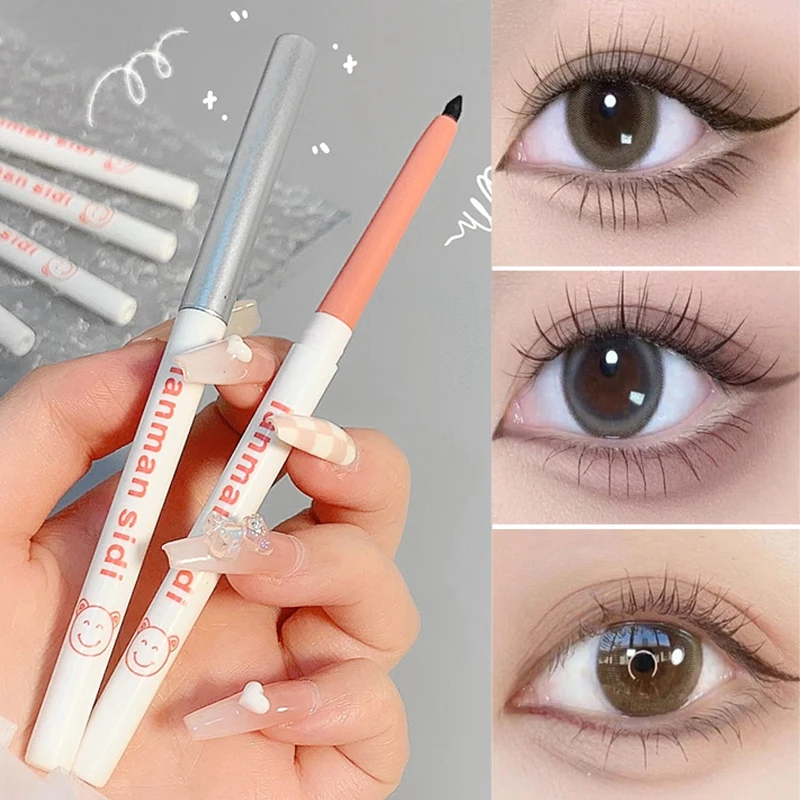 3 Colors Eyeliner Lying Silkworm Pencil Waterproof Long Lasting Matte Outline Eye Liner Pen Natural Eye Makeup Beauty Cosmetics
3 Colors Eyeliner Lying Silkworm Pencil Waterproof Long Lasting Matte Outline Eye Liner Pen Natural Eye Makeup Beauty Cosmetics