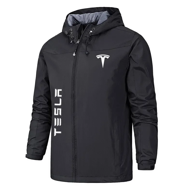 New Tesla Printed Solid Color Men Zipper Hoodie Jackets Windproof Mens Jacket Overcoat Youth Casual Men Outwear Man Sportswear
New Tesla Printed Solid Color Men Zipper Hoodie Jackets Windproof Mens Jacket Overcoat Youth Casual Men Outwear Man Sportswear