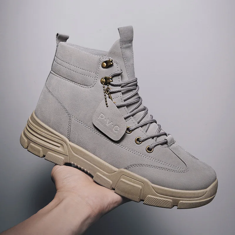 Men Boots Leather Waterproof Lace Up Military Boots Men 2020 New Autumn Winter Ankle Lightweight Shoes For Men Casual Slip
Men Boots Leather Waterproof Lace Up Military Boots Men 2020 New Autumn Winter Ankle Lightweight Shoes For Men Casual Slip