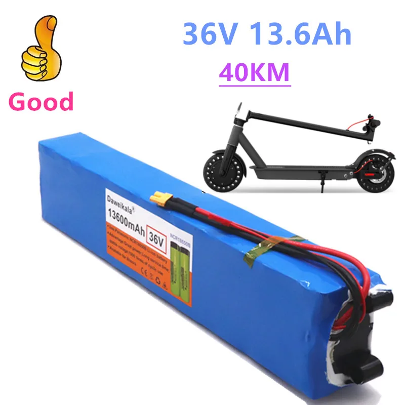 100% 36V 13.6Ah Scooter Battery Pack for Xiaomi Mijia M365 36V 13600mAh Battery pack Electric Scooter BMS Board for Xiaomi M365
100% 36V 13.6Ah Scooter Battery Pack for Xiaomi Mijia M365 36V 13600mAh Battery pack Electric Scooter BMS Board for Xiaomi M365
