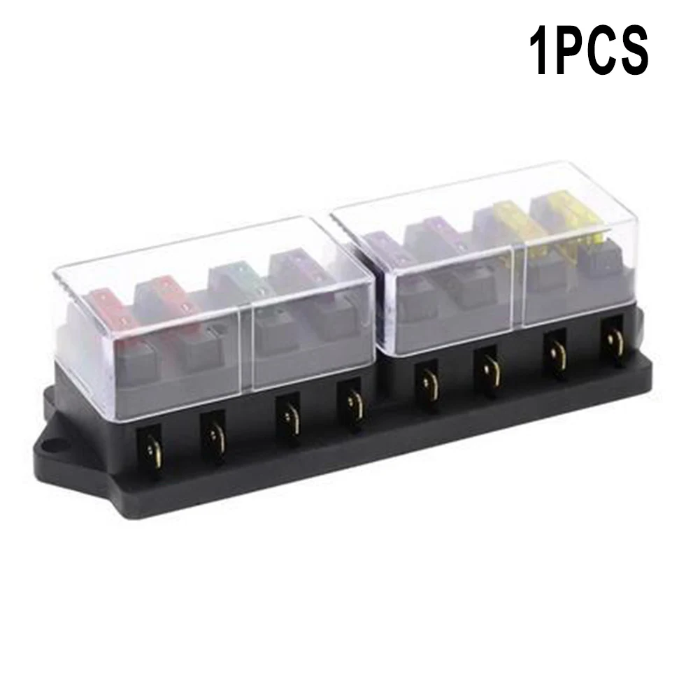 4/6/8/10/12 Way Fuse Box Holder Block Truck Auto Standard Blade For 12V 24V Automotive HGV Standard Circuit 30A Car Accessories
4/6/8/10/12 Way Fuse Box Holder Block Truck Auto Standard Blade For 12V 24V Automotive HGV Standard Circuit 30A Car Accessories