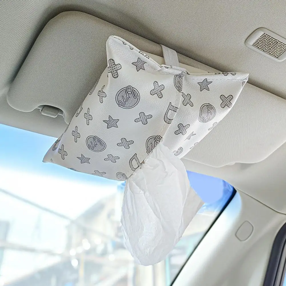 Car Tissue Case Exquisite Pattern Stain-resistant Space-saving Cartoon Car Seat Back Tissue Box Car Tissue Holder for Car
Car Tissue Case Exquisite Pattern Stain-resistant Space-saving Cartoon Car Seat Back Tissue Box Car Tissue Holder for Car