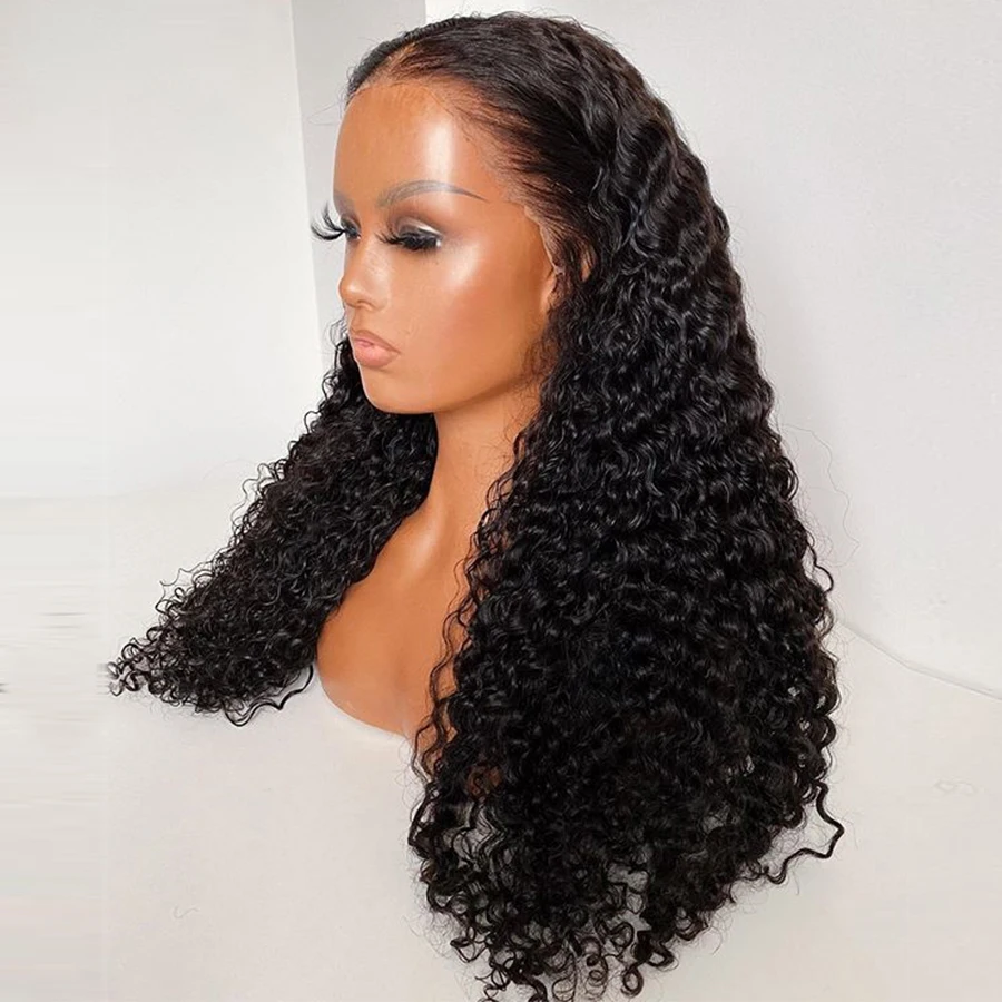 Heat Resistant Glueless Soft Kinky Curly 26Inch Long Natural Preplucked Lace Front Wig For Black Women Babyhair Daily Cosplay
Heat Resistant Glueless Soft Kinky Curly 26Inch Long Natural Preplucked Lace Front Wig For Black Women Babyhair Daily Cosplay