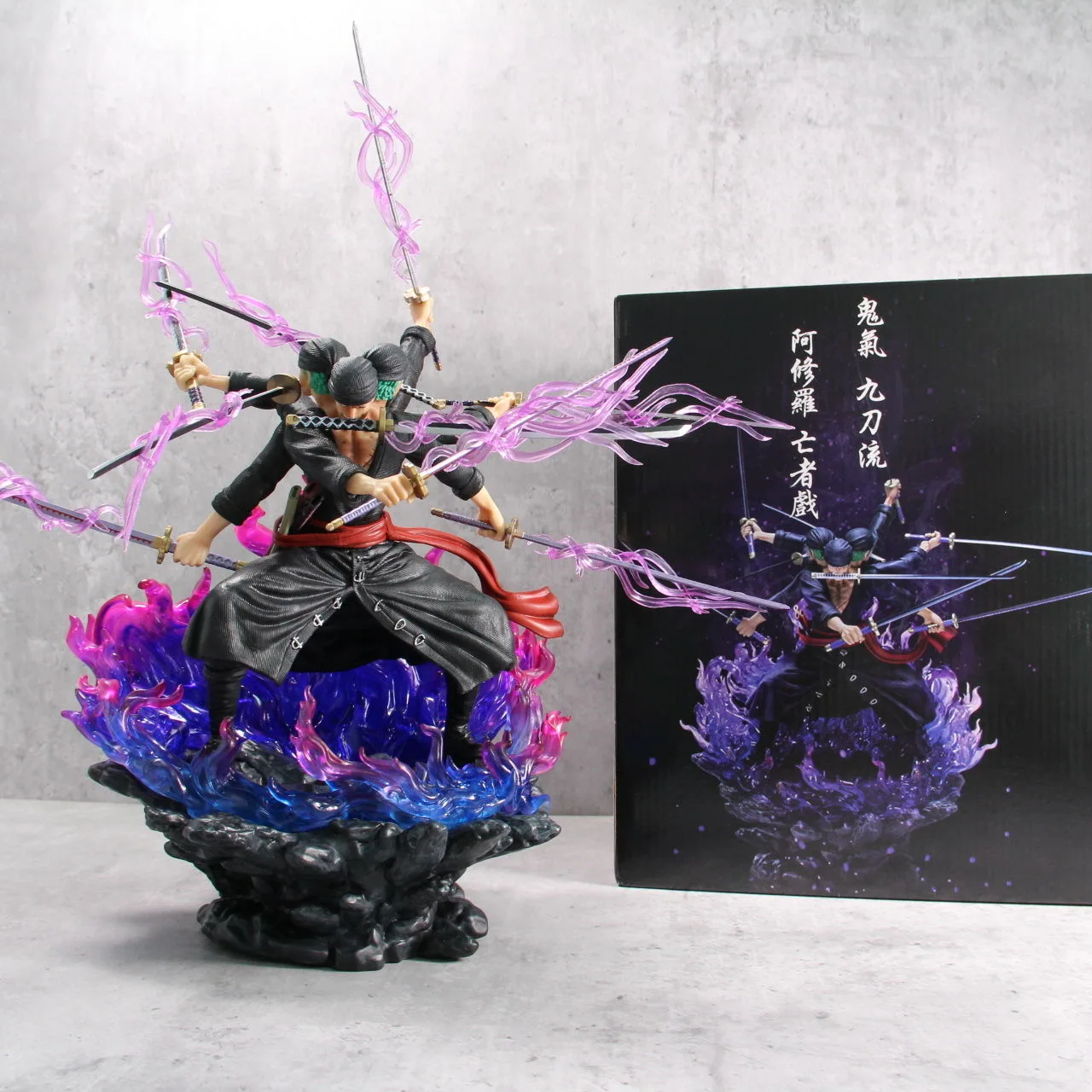 40cm Anime One Piece Zoro Figures Wano Onigashima 9 Swords Style Action Figurine PVC Statue Model Collection Decoration Toy Gift
40cm Anime One Piece Zoro Figures Wano Onigashima 9 Swords Style Action Figurine PVC Statue Model Collection Decoration Toy Gift