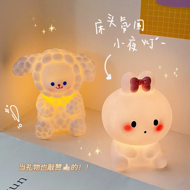 Darling Family LED Night Light Cute Lamb Rabbit Duck Night Light Children's Bedroom Light Eye Protection Lamps for Birthday Gift
Darling Family LED Night Light Cute Lamb Rabbit Duck Night Light Children's Bedroom Light Eye Protection Lamps for Birthday Gift