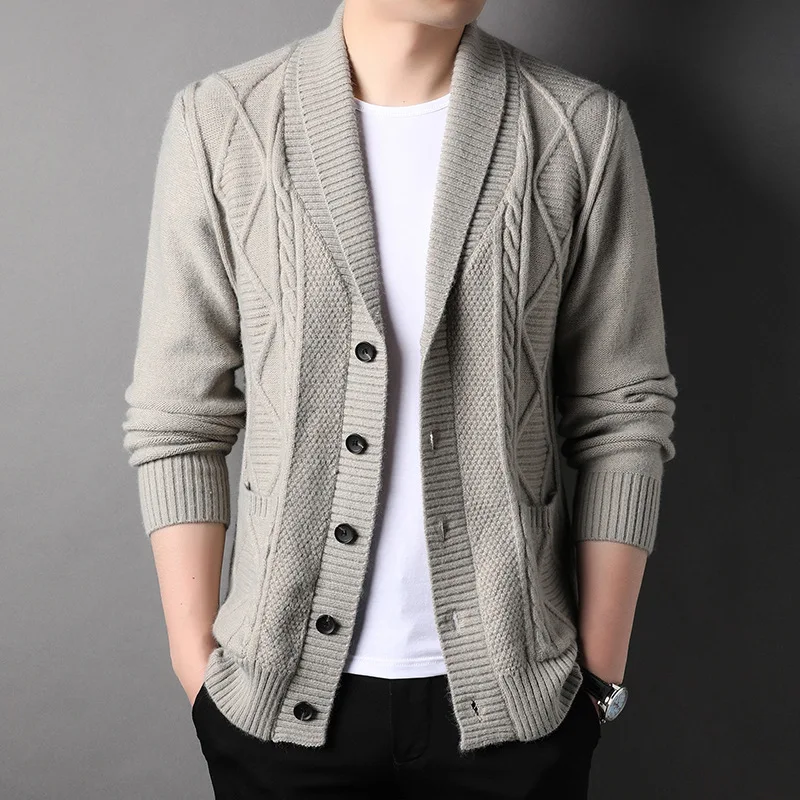 Cardigan Autumn Fashion Sweater For Men Casual Hombre Warm Solid High-Quality New Spring Long Sleeve Male Fit Youth Brand 2022
Cardigan Autumn Fashion Sweater For Men Casual Hombre Warm Solid High-Quality New Spring Long Sleeve Male Fit Youth Brand 2022