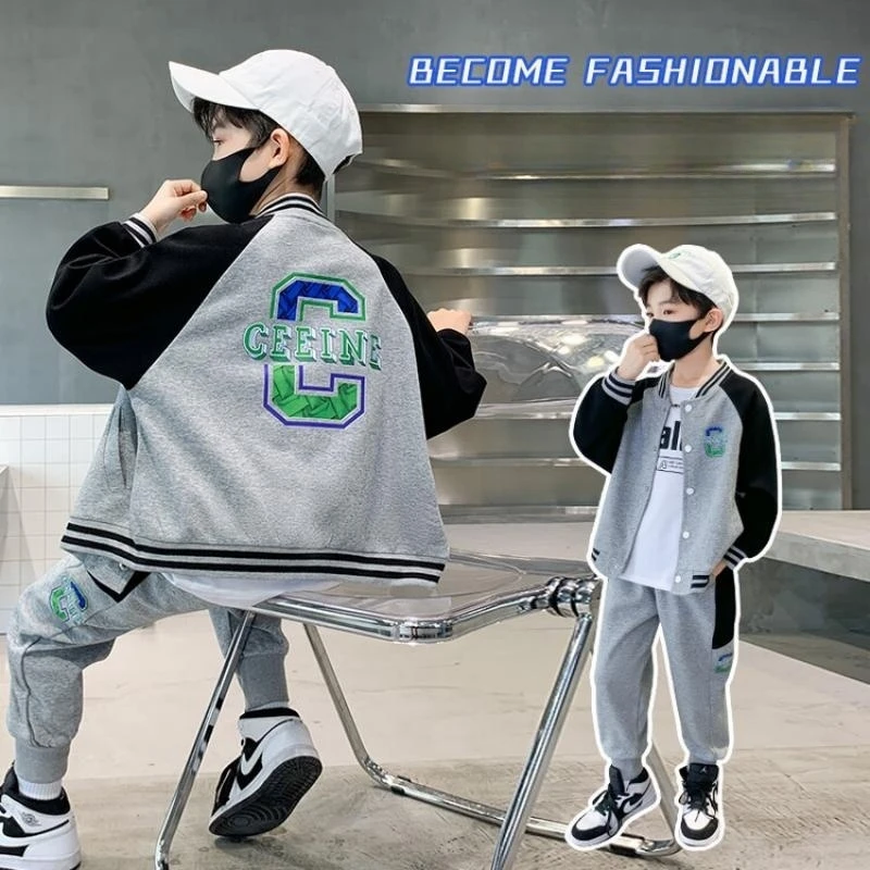 Boys Coat+ Trousers Cotton 2PCS/Set Kids Sport Suits 2023 Casual Spring Autumn High Quality Children Sets
Boys Coat+ Trousers Cotton 2PCS/Set Kids Sport Suits 2023 Casual Spring Autumn High Quality Children Sets