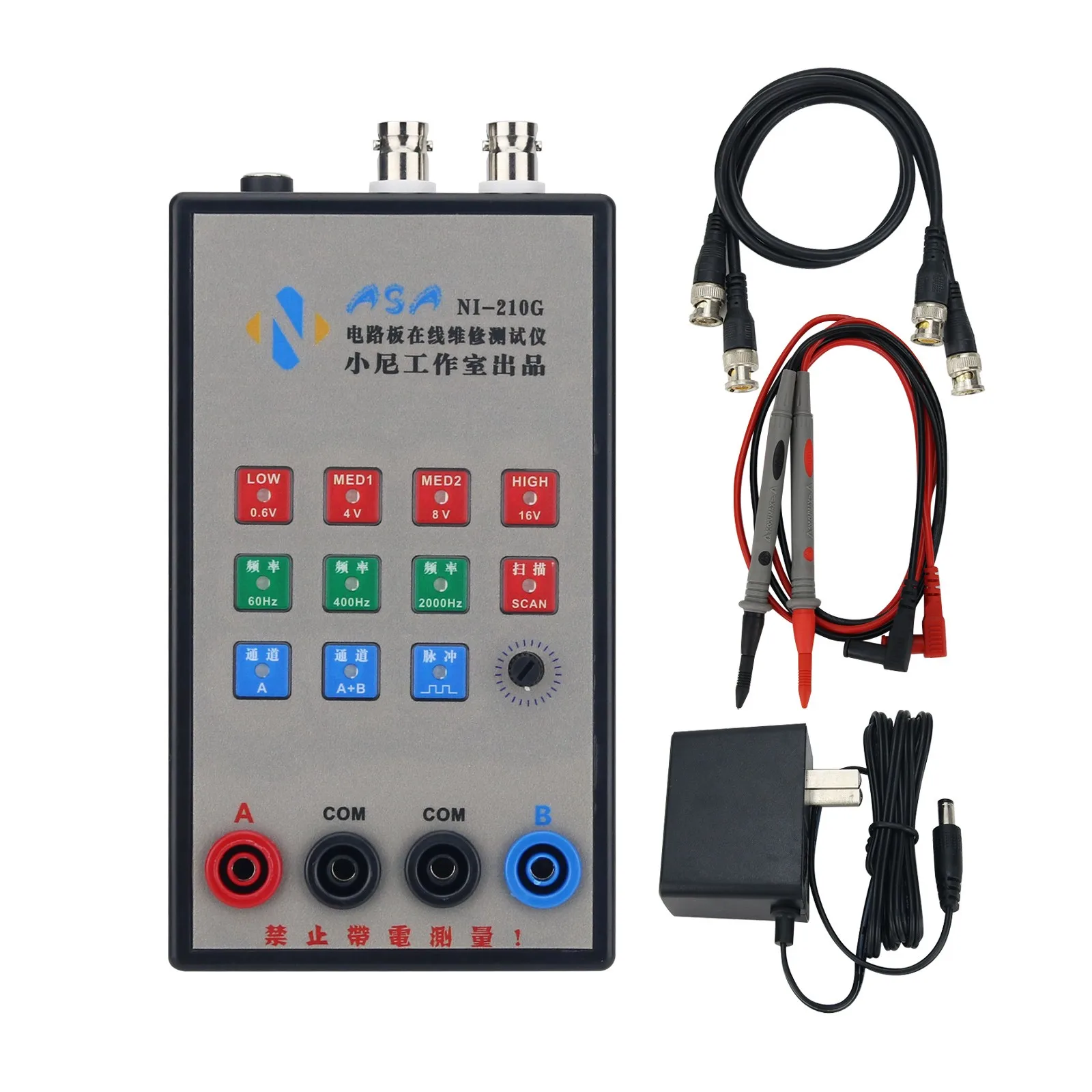 Профессиональный портативный тестер кривой VI Maxgeek с пластиковым корпусом, двухканальные входные дисплеи, три частоты
Профессиональный портативный тестер кривой VI Maxgeek с пластиковым корпусом, двухканальные входные дисплеи, три частоты