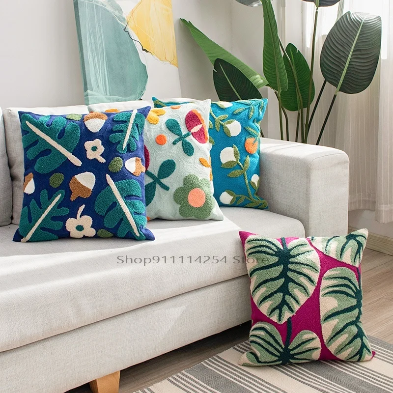Floral Cushion Cover 45x45cm Embroidery Pillow Cover Soft Cozy Home Decoration for living room Kids Room Color Block
Floral Cushion Cover 45x45cm Embroidery Pillow Cover Soft Cozy Home Decoration for living room Kids Room Color Block