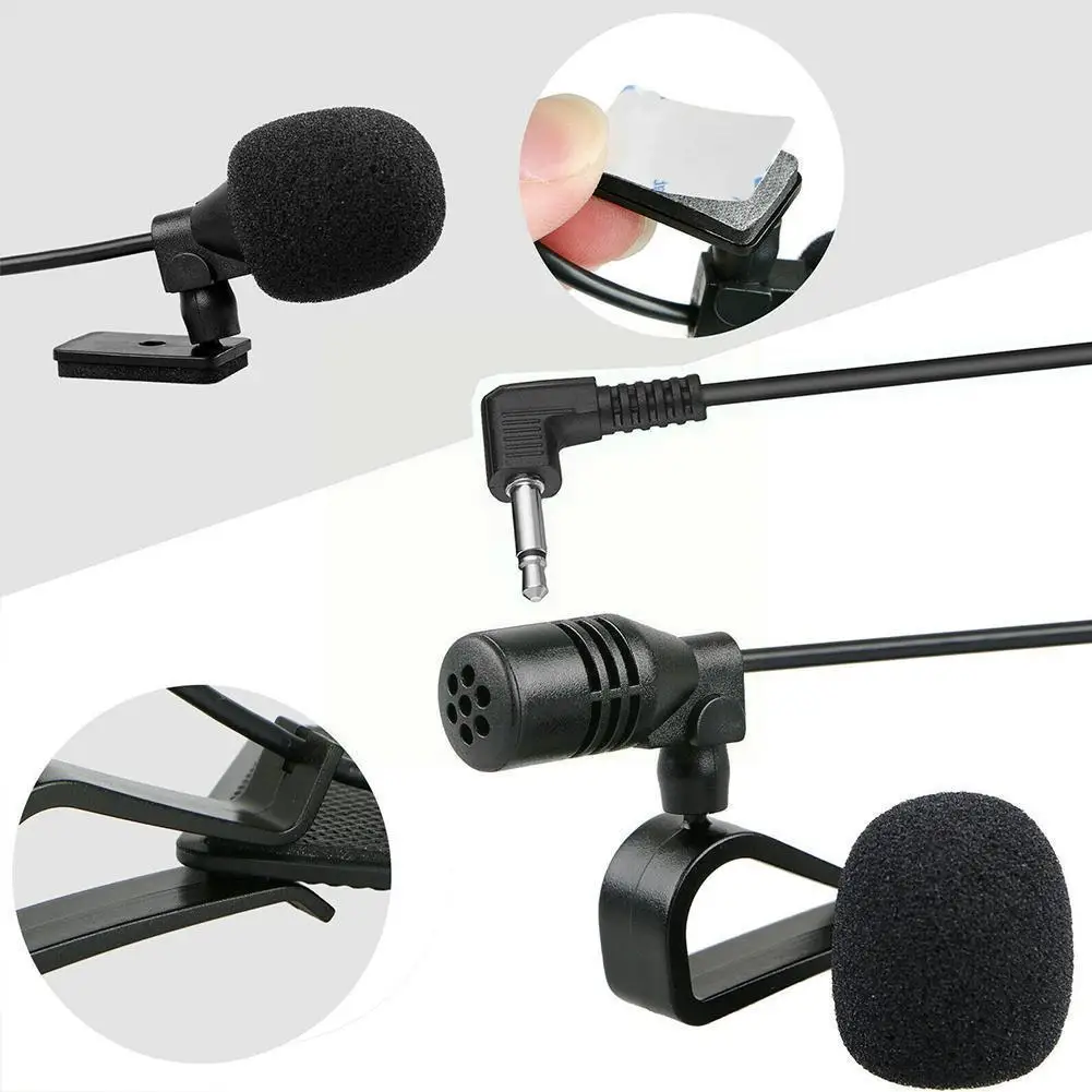 

Высококачественный 3,5 мм Bluetooth-совместимый автомобильный внешний микрофон, автомобильное радио, стерео микрофон для Gps-плеера с поддержкой ...
