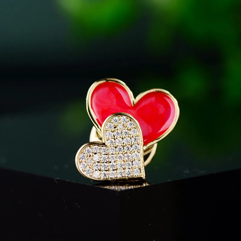 New Fashion Love Small Brooch Creative Elegant Atmosphere Small Collar Pin Cufflinks Accessories Fixed Clothes Accessories
New Fashion Love Small Brooch Creative Elegant Atmosphere Small Collar Pin Cufflinks Accessories Fixed Clothes Accessories