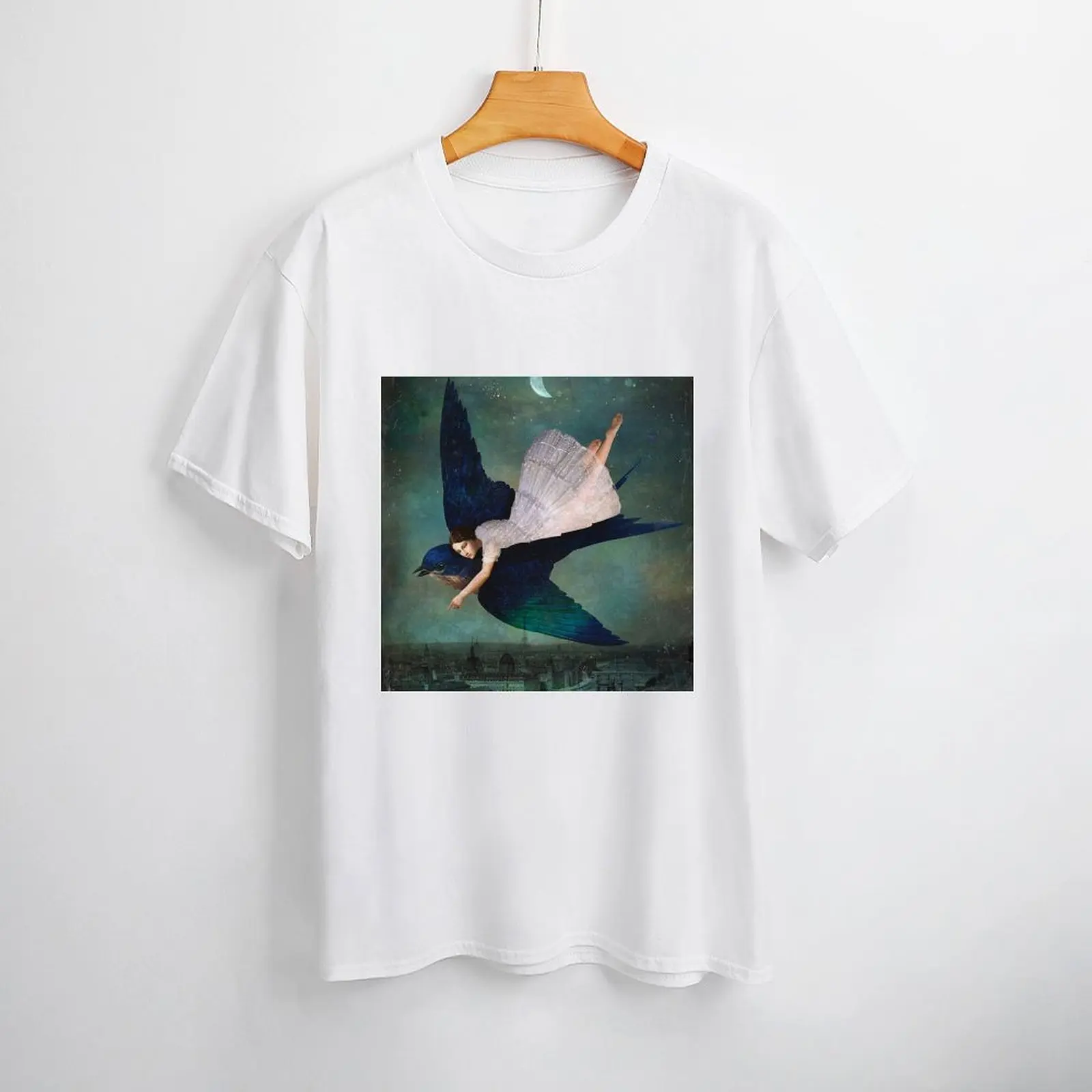 Girls& Women's T-shirt Cartoon Fly Me to Paris Printed T-shirt
Girls& Women's T-shirt Cartoon Fly Me to Paris Printed T-shirt