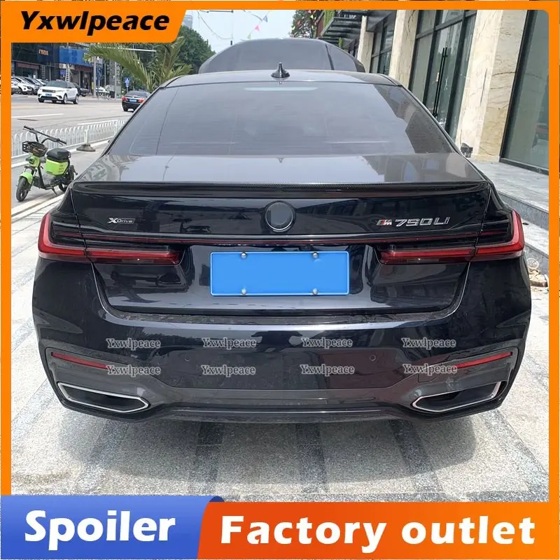 For BMW 7 Series Sedan 4 Doors G11 G12 Spoiler 2018 2019 2020 2021 Rear Carbon Fiber Rear Trunk Lip Wing Car Accessories
For BMW 7 Series Sedan 4 Doors G11 G12 Spoiler 2018 2019 2020 2021 Rear Carbon Fiber Rear Trunk Lip Wing Car Accessories