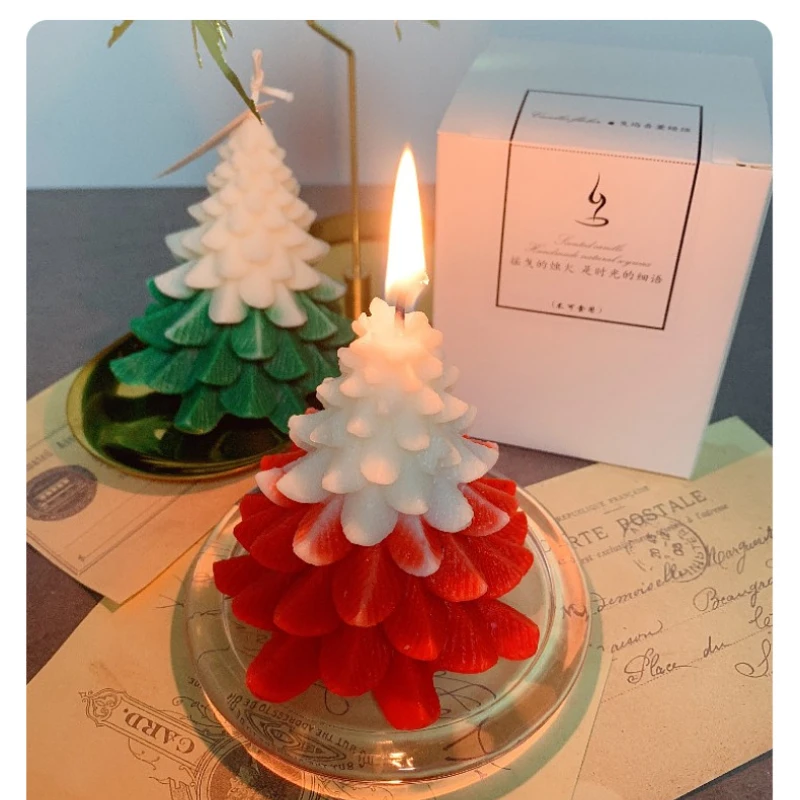 Merry Christmas Candles DIY Handmade Aromatic Christmas Tree Candles Smoke-Free Eco-friendly Candles Home Christmas Decorations
Merry Christmas Candles DIY Handmade Aromatic Christmas Tree Candles Smoke-Free Eco-friendly Candles Home Christmas Decorations
