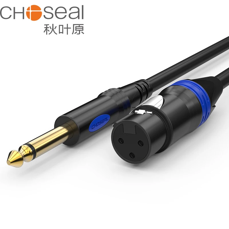 CHOSEAL 6.35mm (1/4 Inch) Jack to XLR Cable Male to Female Audio Cable for Microphones Speakers Sound Consoles Amplifier
CHOSEAL 6.35mm (1/4 Inch) Jack to XLR Cable Male to Female Audio Cable for Microphones Speakers Sound Consoles Amplifier