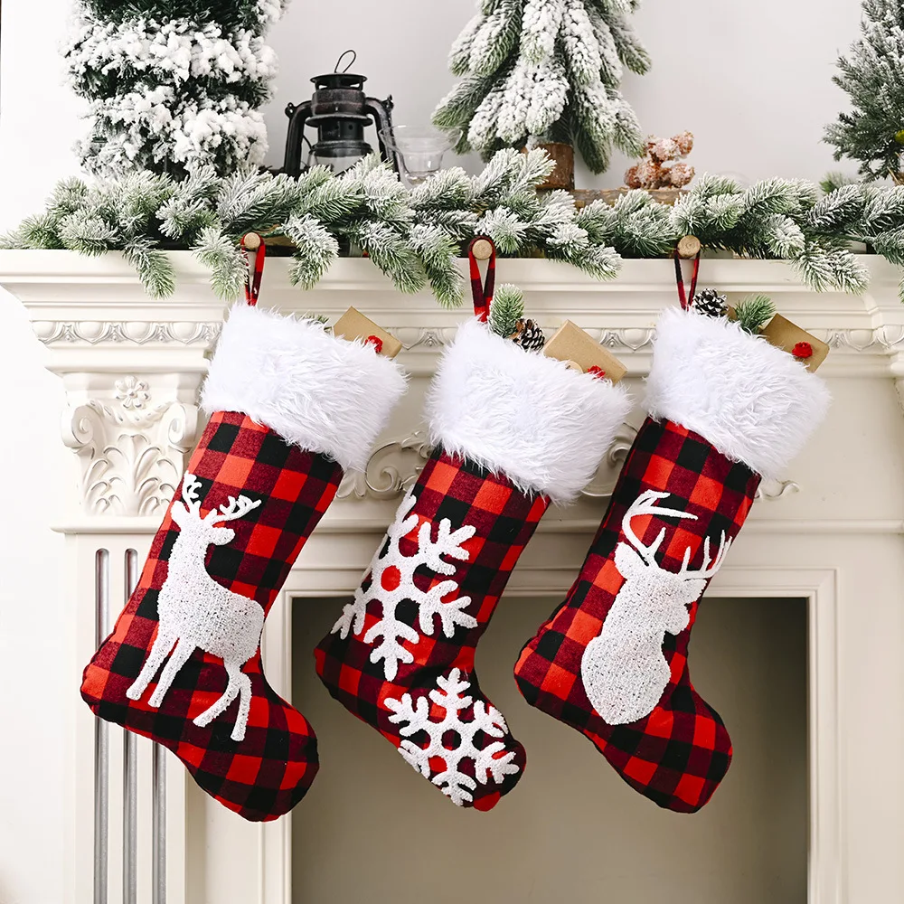 Festive Party Supplies Christmas Tree Decorations Accessories Gift Bags Cute Cartoon 3d Santa Claus Stockings 2pc/lot
Festive Party Supplies Christmas Tree Decorations Accessories Gift Bags Cute Cartoon 3d Santa Claus Stockings 2pc/lot