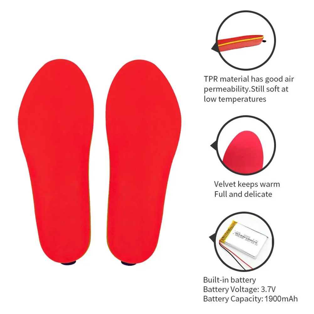 Shoe insoles Battery-powered rechargeable insoles for shoes women warming insoles EU plug shoe pad to Keep Warm feet Outdoor use
Shoe insoles Battery-powered rechargeable insoles for shoes women warming insoles EU plug shoe pad to Keep Warm feet Outdoor use
